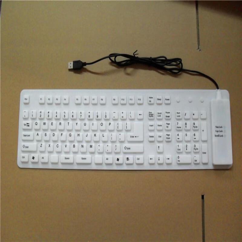 OLOEY 109-Key Silicone Foldable Keyboard
OLOEY 109-Key Silicone Foldable Keyboard