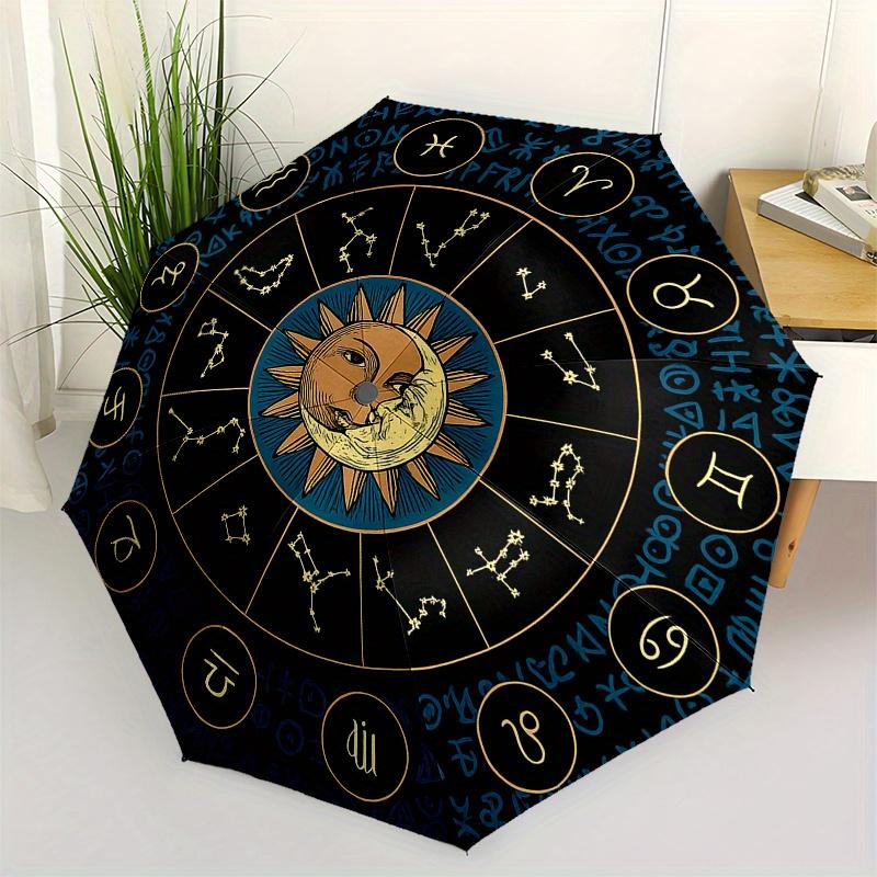 Zodiac Wheel Astrology Chart DecorUmbrella, Portable 3-Fold Compact Umbrella for Men & Women Gift
Zodiac Wheel Astrology Chart DecorUmbrella, Portable 3-Fold Compact Umbrella for Men & Women Gift