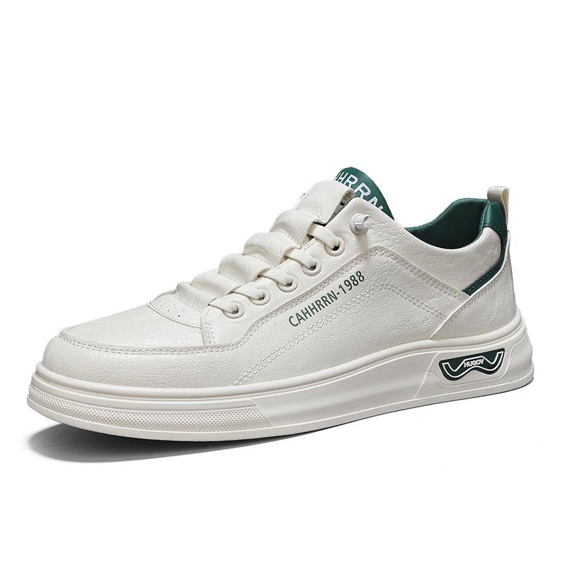 Low-top trend foot shoes men s simple little white shoes casual shoes spring and autumn new student leather sneakers 39
Low-top trend foot shoes men s simple little white shoes casual shoes spring and autumn new student leather sneakers 39