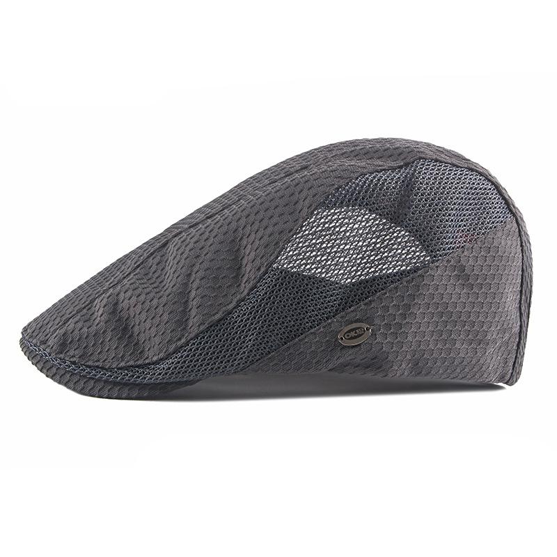 Summer Beret Hats for Man Forward Cap Women Hollow Mesh Breathable Flat Peaked Caps Fashionable Outdoor Cap Adjustable Adjustable 56-59cm темно-серого
Summer Beret Hats for Man Forward Cap Women Hollow Mesh Breathable Flat Peaked Caps Fashionable Outdoor Cap Adjustable Adjustable 56-59cm темно-серого