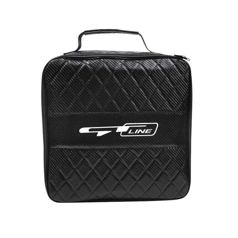 Car Trunk Storage Bag Leather Charging Cable Sundries Organizer For KIA RIO K5 K9 Sorento Ceed Stinger Niro Soul EV6 EV9 Stonic
Car Trunk Storage Bag Leather Charging Cable Sundries Organizer For KIA RIO K5 K9 Sorento Ceed Stinger Niro Soul EV6 EV9 Stonic