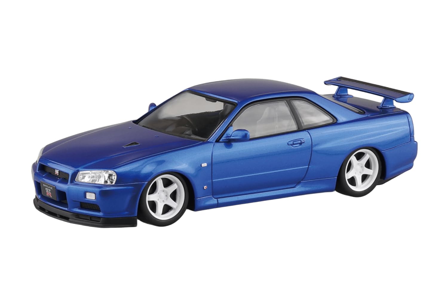 Aoshima Bunka Kyozai Rakupla Snap Kit Nissan R34 Skyline Custom Wheels Scale Plastic Model Kit (AOSHIMA) No. 12CU-BB GT-R (Bayside Blue) 1/32
Aoshima Bunka Kyozai Rakupla Snap Kit Nissan R34 Skyline Custom Wheels Scale Plastic Model Kit (AOSHIMA) No. 12CU-BB GT-R (Bayside Blue) 1/32
