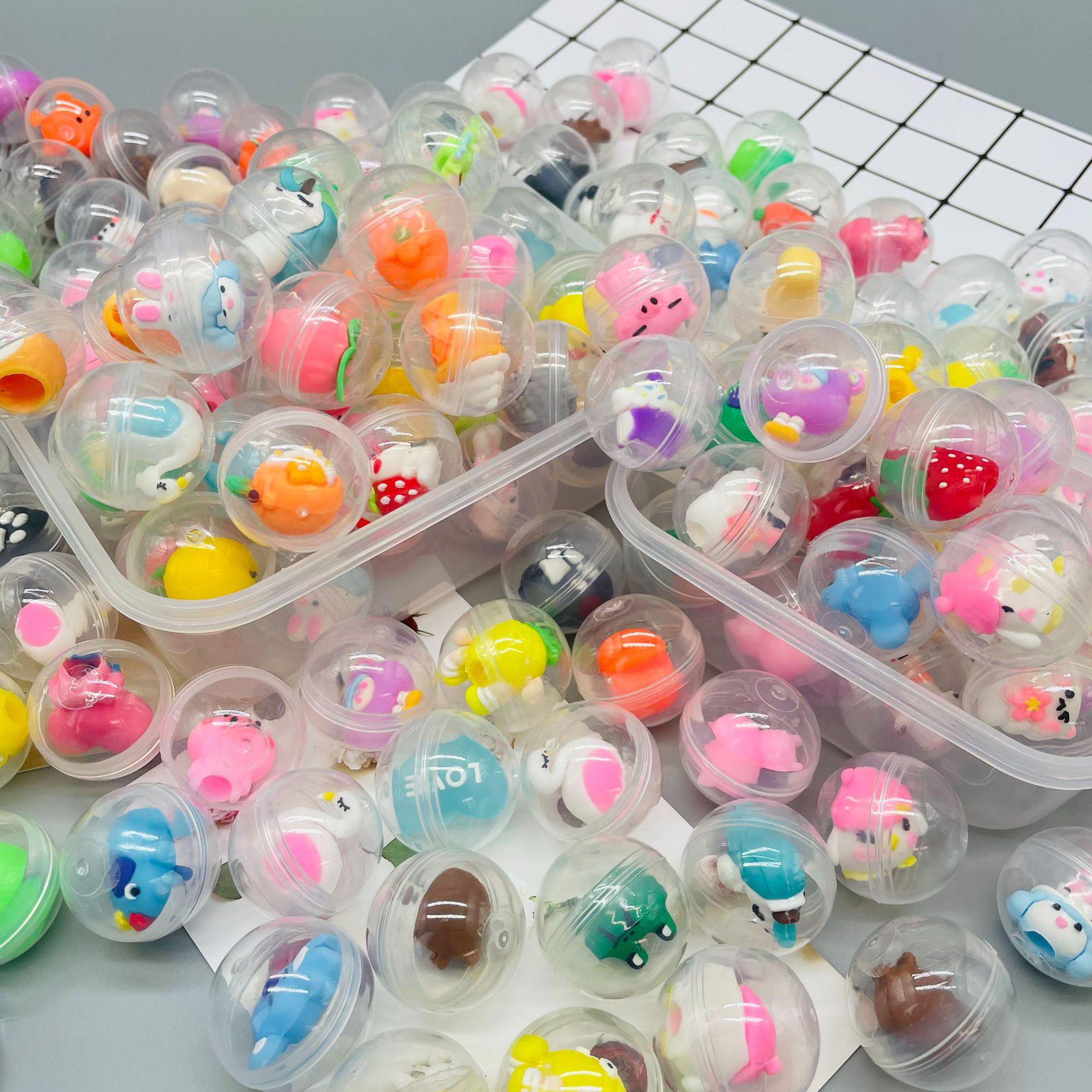 32mm Street Stall Mini Doll Gashapon Toys: Transparent Mixed Blind Box Balls 32*32mm
32mm Street Stall Mini Doll Gashapon Toys: Transparent Mixed Blind Box Balls 32*32mm