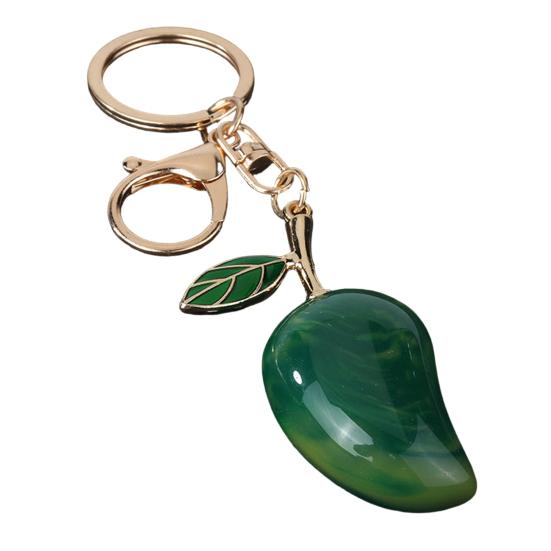Keychain Pendant Zinc Alloy Mango Shape Key Chain with Lobster Clasp Easy to Hang Key Holder Backpack Car Accessory B
Keychain Pendant Zinc Alloy Mango Shape Key Chain with Lobster Clasp Easy to Hang Key Holder Backpack Car Accessory B