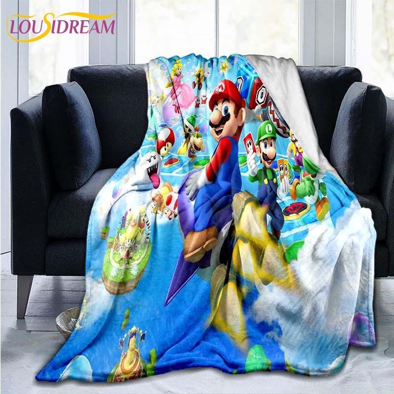 Mario Bros pattern throw Blanket Couch Quilt Cover Travel Bedding Outlet Throw Blanket Flannel Blanket Bedspread 150x200cm
Mario Bros pattern throw Blanket Couch Quilt Cover Travel Bedding Outlet Throw Blanket Flannel Blanket Bedspread 150x200cm