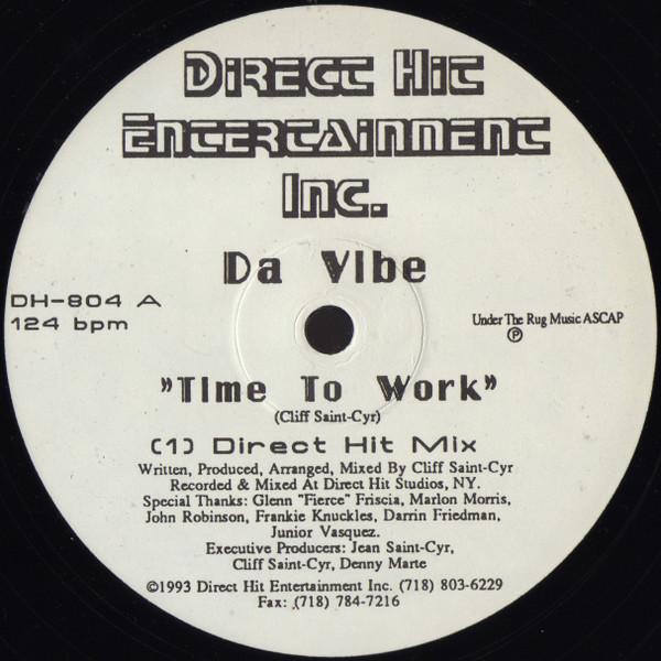 12-дюймовая пластинка DA VIBE - Время работать DH804 DIRECT HIT ENTE 1993 США Танцевальная и электронная Б/У
12-дюймовая пластинка DA VIBE - Время работать DH804 DIRECT HIT ENTE 1993 США Танцевальная и электронная Б/У