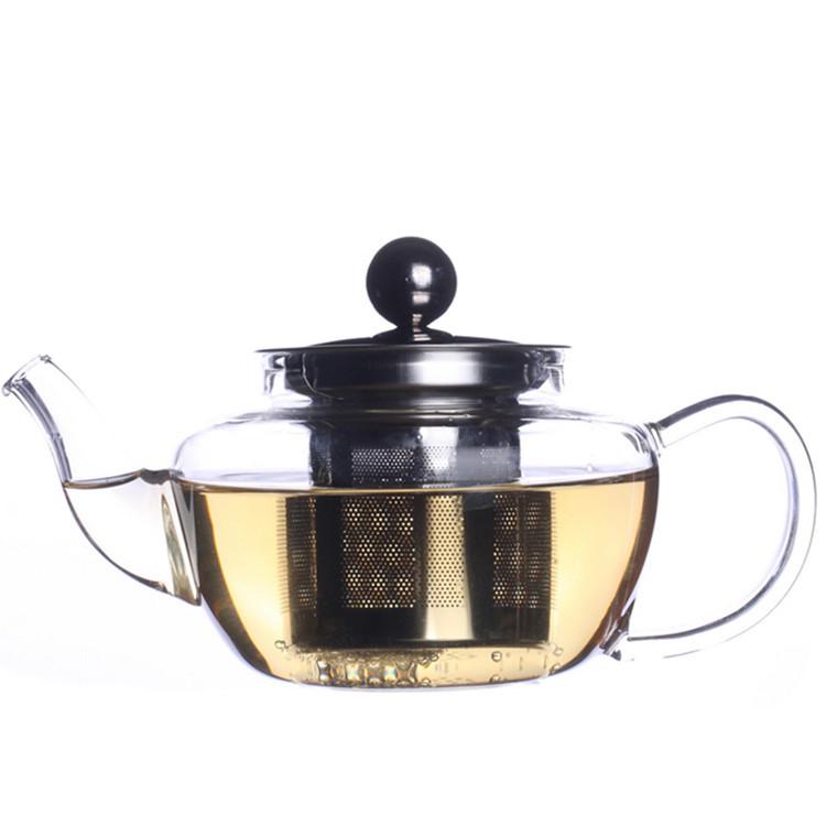 Жаропрочный стеклянный чайник с фильтром из нержавеющей стали - Цветочный дизайн Набор для чая Кунг-фу 400ml
Жаропрочный стеклянный чайник с фильтром из нержавеющей стали - Цветочный дизайн Набор для чая Кунг-фу 400ml