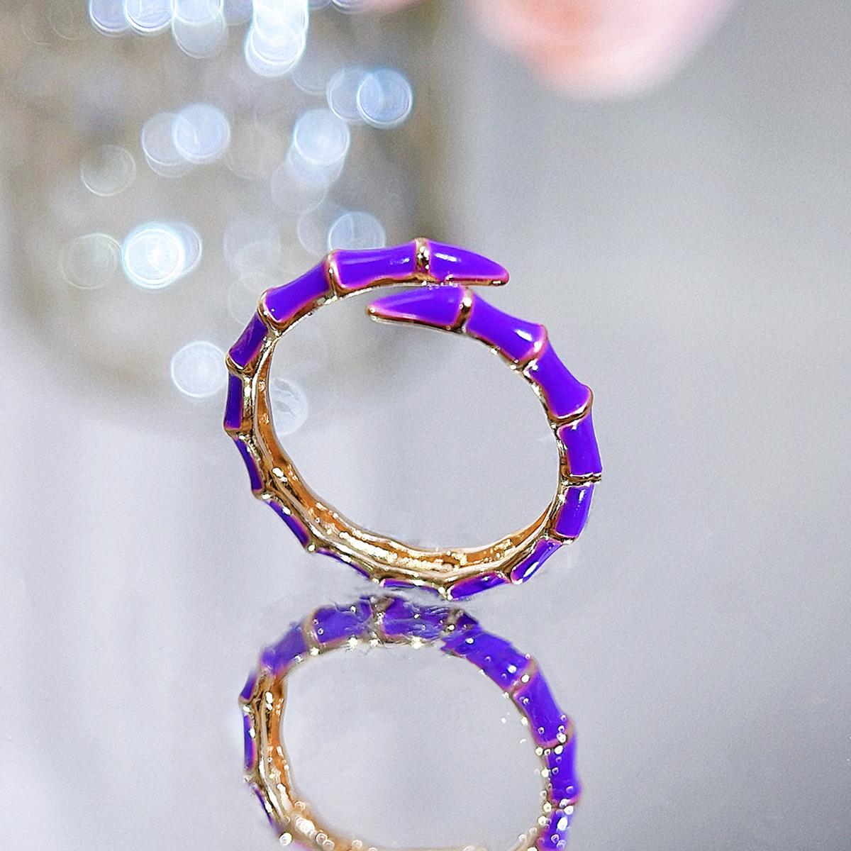 CMM Европейская текстура Популярная бижутерия Темперамент Многоцветный выбор Бамбуковая капля глазури Модная индивидуальность Регулируемое открывающееся кольцо фиолетовый
CMM Европейская текстура Популярная бижутерия Темперамент Многоцветный выбор Бамбуковая капля глазури Модная индивидуальность Регулируемое открывающееся кольцо фиолетовый