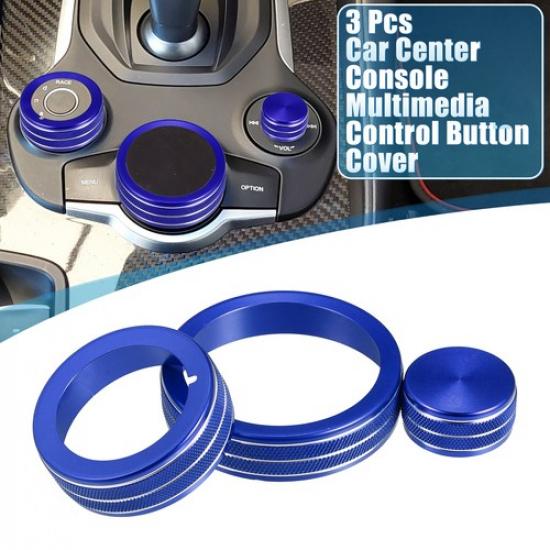 Multimedia Control Button Cover for Alfa Romeo Giulia 2017- Blue (Set of 3)
Multimedia Control Button Cover for Alfa Romeo Giulia 2017- Blue (Set of 3)