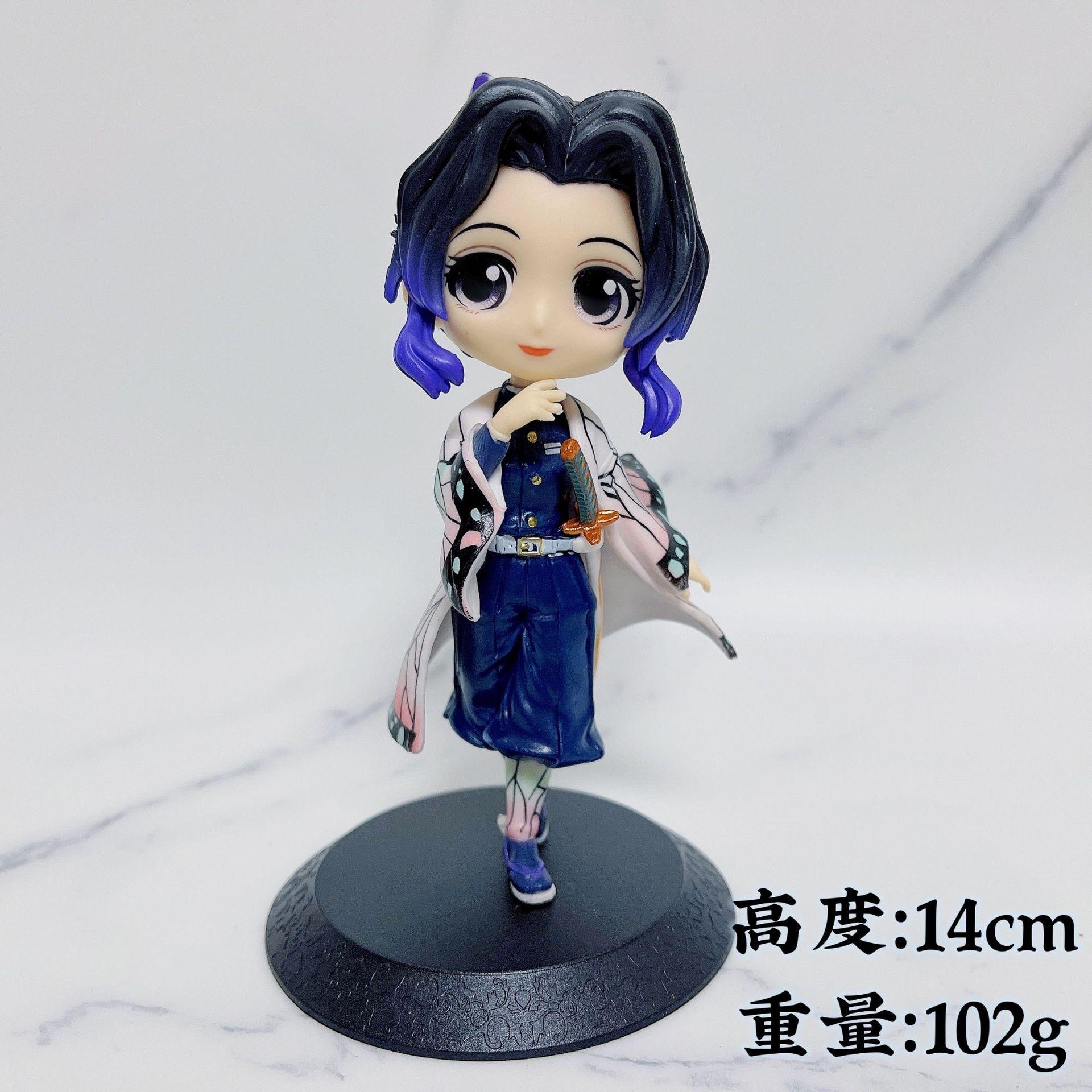 Animation 15cm Demon Slayer Figure Nezuko Tanjirou Zenitsu Inosuke Kyoujurou Giyuu Kawaii Qposket POLYVINYL CHLORIDE Miniature Playthings children
Animation 15cm Demon Slayer Figure Nezuko Tanjirou Zenitsu Inosuke Kyoujurou Giyuu Kawaii Qposket POLYVINYL CHLORIDE Miniature Playthings children