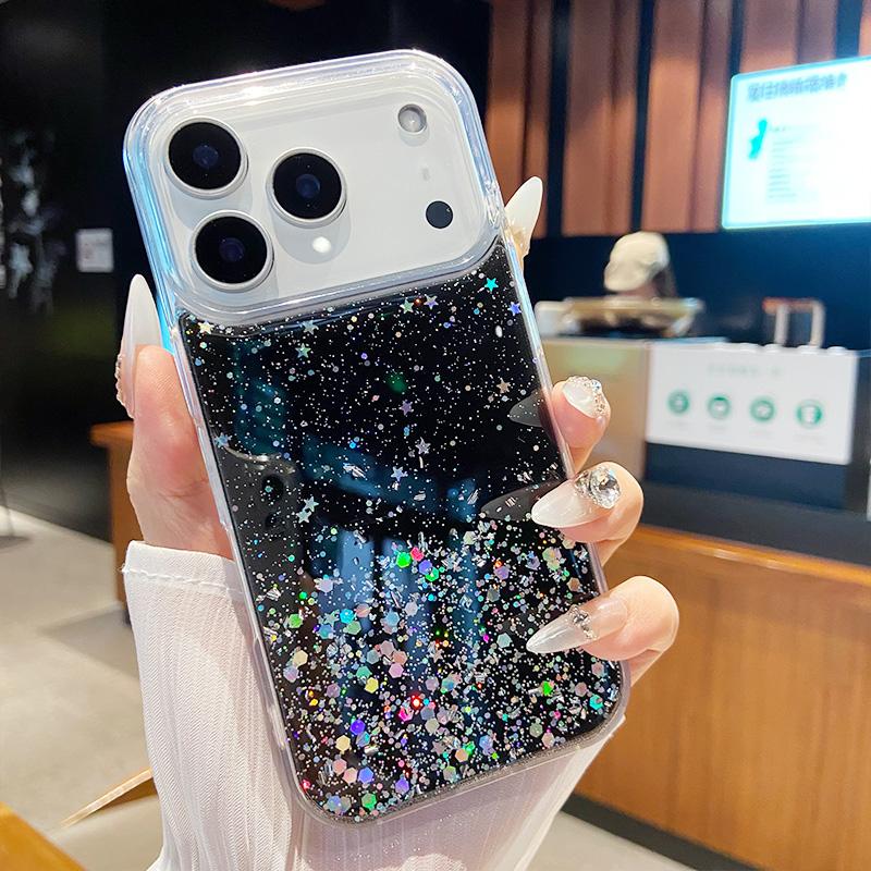 For IPhone 17 Air 16 15 14 13 12 Pro Max Soft Bumper Transparent Cover Starry Glitter Sequins Bling Silicone Epoxy Case For iPhone 17 чёрный
For IPhone 17 Air 16 15 14 13 12 Pro Max Soft Bumper Transparent Cover Starry Glitter Sequins Bling Silicone Epoxy Case For iPhone 17 чёрный