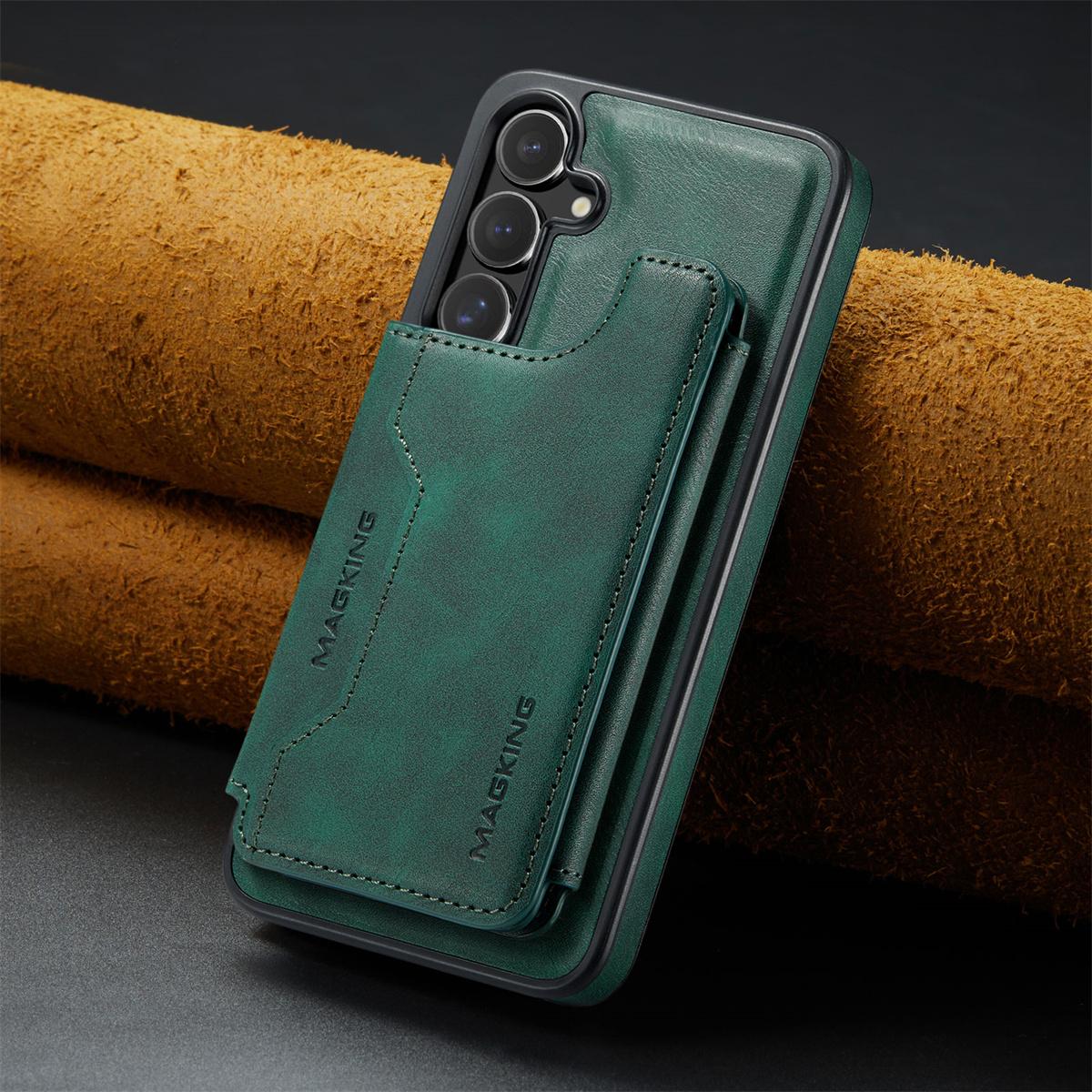 Detachable Leather Phone Case for Samsung S25 Edge FE S24 Plus S23 Ultra Magnetic RFID Blocking Card Holder Wallet Stand Cover Galaxy S23 Ultra зелений
Detachable Leather Phone Case for Samsung S25 Edge FE S24 Plus S23 Ultra Magnetic RFID Blocking Card Holder Wallet Stand Cover Galaxy S23 Ultra зелений