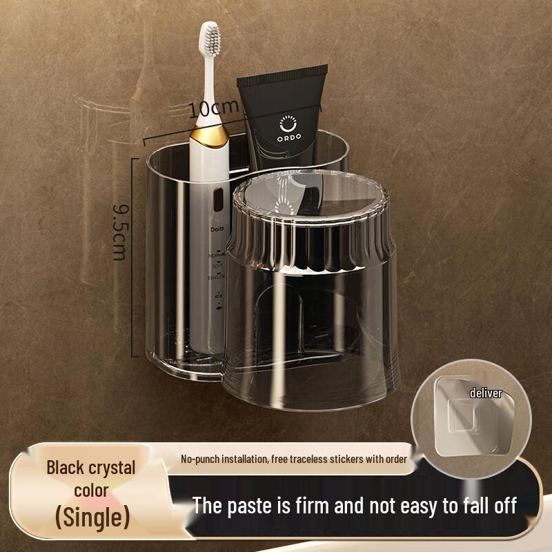 HANDUNYOU No-Drill Wall-Mounted Toothbrush Holder with Ceramic Tumbler
HANDUNYOU No-Drill Wall-Mounted Toothbrush Holder with Ceramic Tumbler