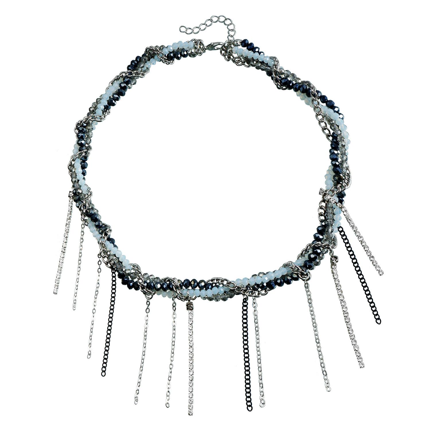 Accessories Light Luxury Tassel Glass Rice Beads Wrapped Clavicle Chain Sweet Cool Trend Multi-Layer Necklace
Accessories Light Luxury Tassel Glass Rice Beads Wrapped Clavicle Chain Sweet Cool Trend Multi-Layer Necklace