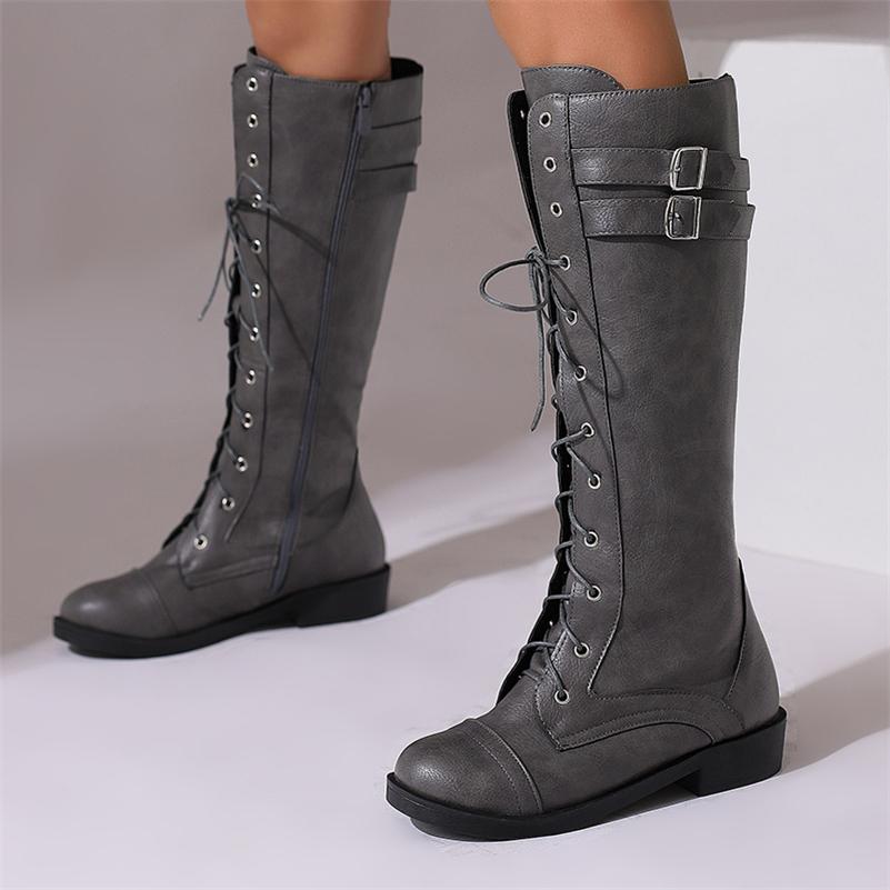 Meotina Women Knee High Long Boots Round Toe Thick Mid Heels Buckle Lace-up Zipper Gogo Boots Ladies Fashion Shoes Autumn Winter 46 35 чёрный
Meotina Women Knee High Long Boots Round Toe Thick Mid Heels Buckle Lace-up Zipper Gogo Boots Ladies Fashion Shoes Autumn Winter 46 35 чёрный