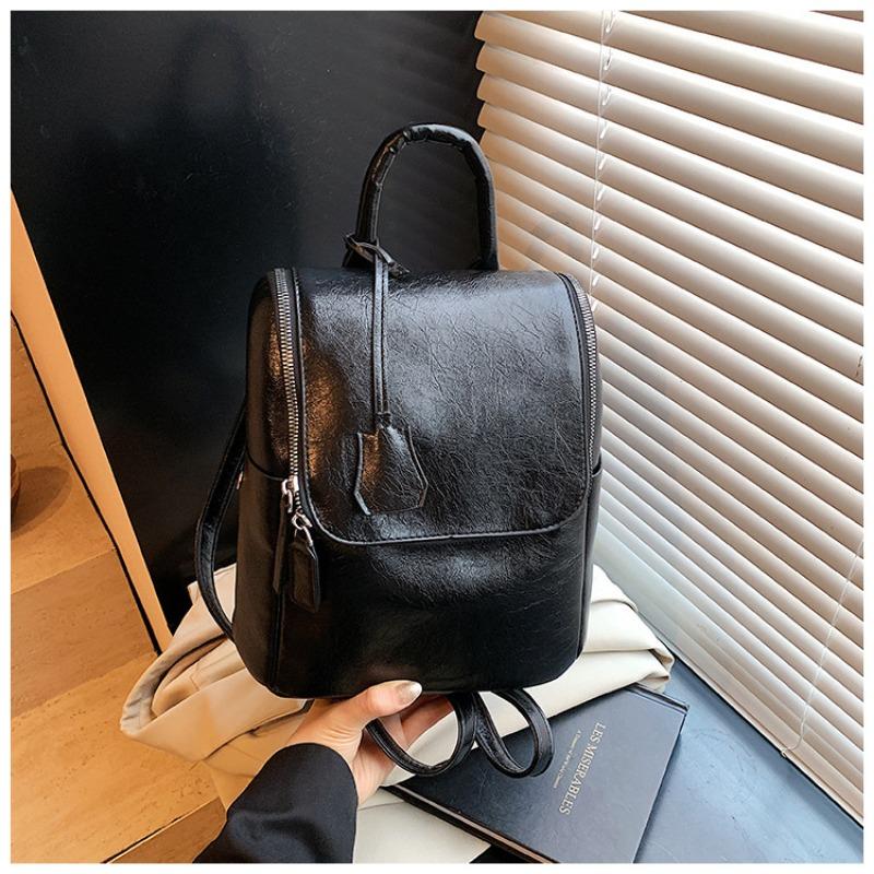 Spring and summer new fashion niche handbag premium sense bucket bag large backpack travel backpack чорний
Spring and summer new fashion niche handbag premium sense bucket bag large backpack travel backpack чорний