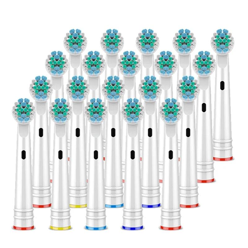 16/20pcs Oral B Electric Toothbrush Replacement Brush Heads Brush Heads Extra Soft Bristles OC18 D8011 D9525 D9511 D20 D25 D30
16/20pcs Oral B Electric Toothbrush Replacement Brush Heads Brush Heads Extra Soft Bristles OC18 D8011 D9525 D9511 D20 D25 D30