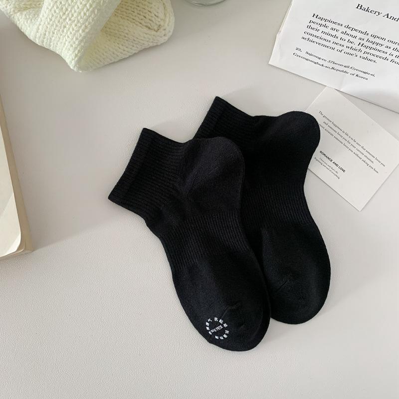 24 Right-Angle Short Tube Socks Children S Spring And Summer Thin Breathable Bamboo Fiber Socks Women S Morandi Solid Color Boat Socks One size fits all чорний
24 Right-Angle Short Tube Socks Children S Spring And Summer Thin Breathable Bamboo Fiber Socks Women S Morandi Solid Color Boat Socks One size fits all чорний