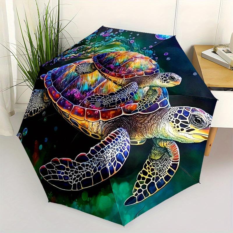 Turtles, Ocean-themed, Eight-ribbed, Self-folding Umbrella Is Suitable for Everyday Outdoor Use and Is An Ideal Gift for Friends and Family,
Turtles, Ocean-themed, Eight-ribbed, Self-folding Umbrella Is Suitable for Everyday Outdoor Use and Is An Ideal Gift for Friends and Family,