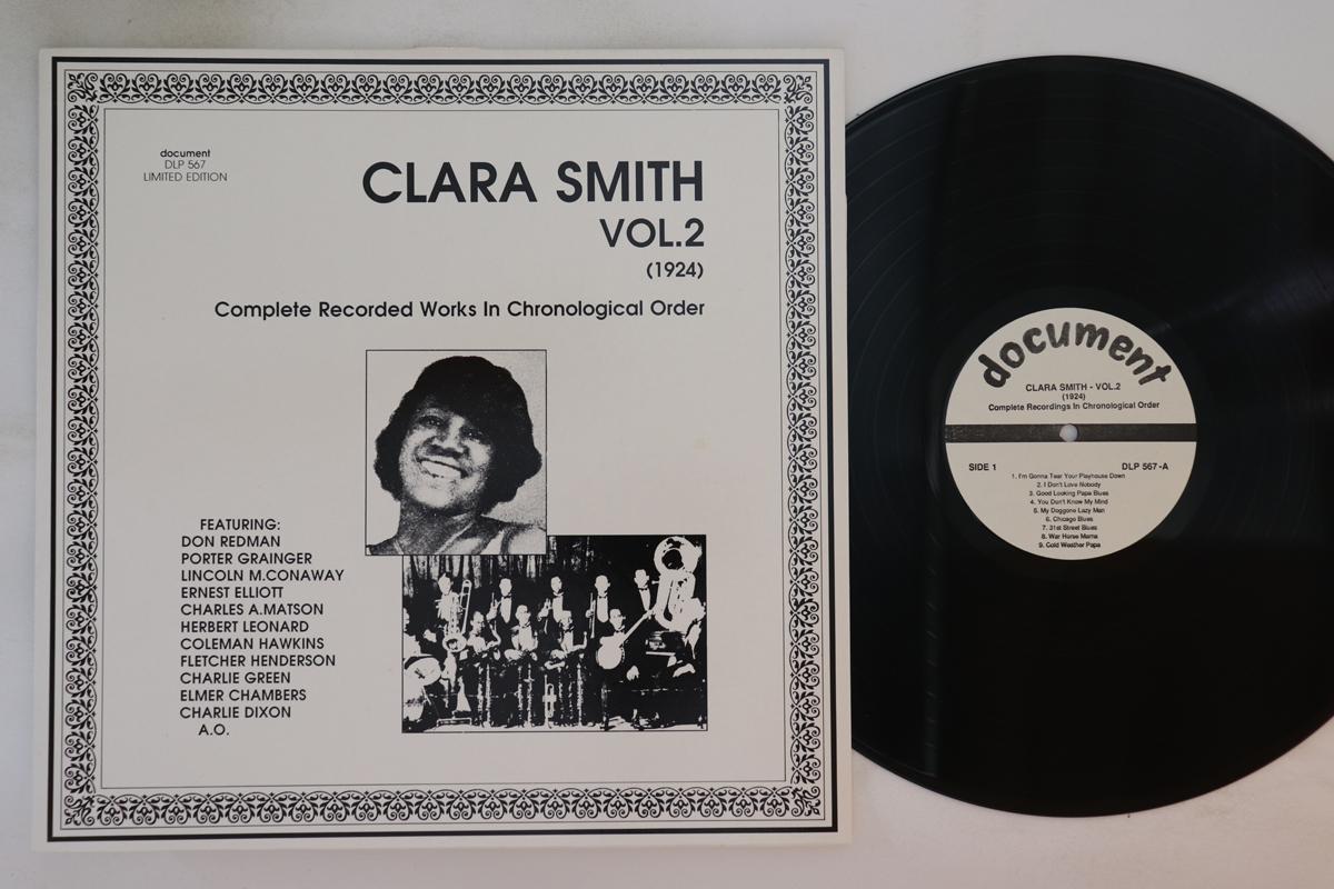 LP Record CLARA SMITH Vol. 2 1924 DLP567 DOCUMENT 1989 Austria Blues Used
LP Record CLARA SMITH Vol. 2 1924 DLP567 DOCUMENT 1989 Austria Blues Used