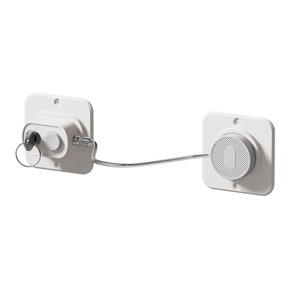 Anti-pinch Hand Safety Lock No Drilling Adjustable Cabinet Lock Unisex Protection Window Digital Password Lock for Home білий
Anti-pinch Hand Safety Lock No Drilling Adjustable Cabinet Lock Unisex Protection Window Digital Password Lock for Home білий