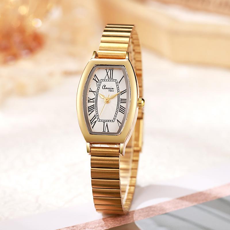 Fashion Barrel Shaped Women s Quartz Watch Classic Steel Strap Women s Quartz Wristwatch Relógio Feminino Reloj De Mujer
Fashion Barrel Shaped Women s Quartz Watch Classic Steel Strap Women s Quartz Wristwatch Relógio Feminino Reloj De Mujer