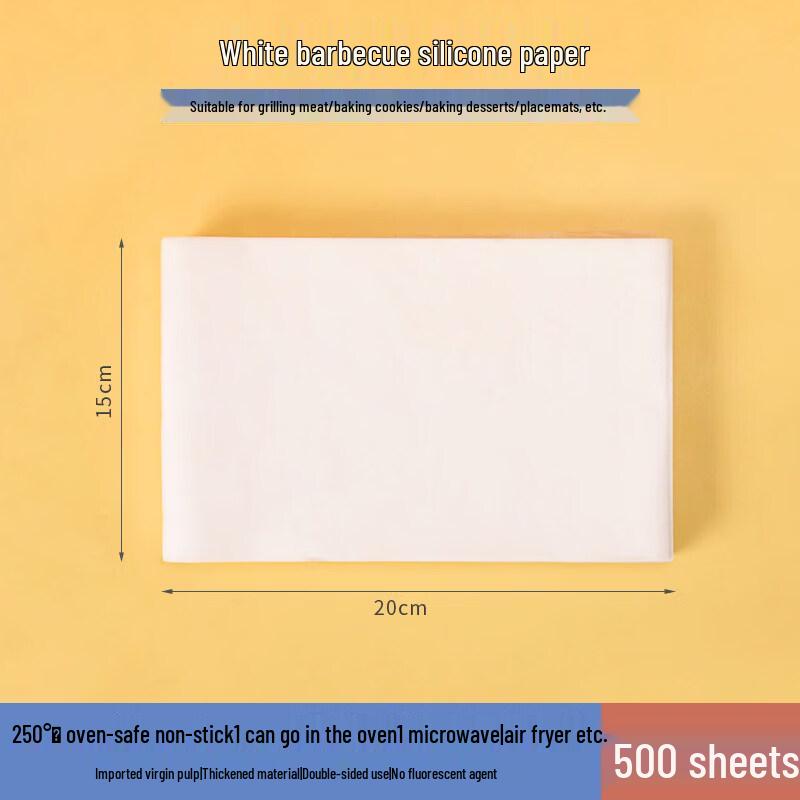 Thickened Silicone Baking Parchment Sheets
Thickened Silicone Baking Parchment Sheets