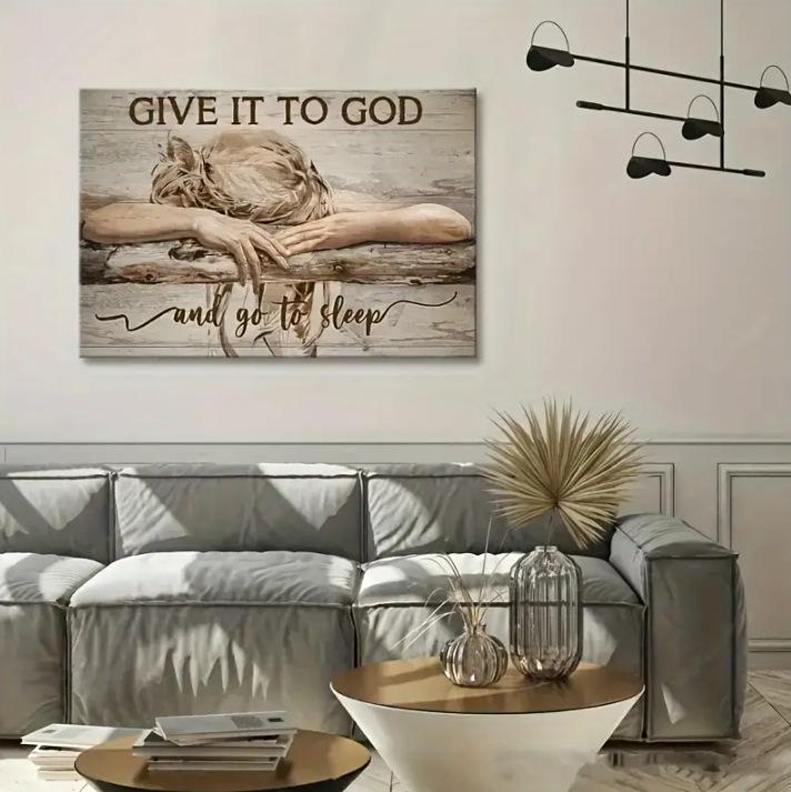 To God Inspirational Framed Canvas Wall Art with Rustic Wood Texture, Ready to Hang 11.8x15.7in/30x40cm
To God Inspirational Framed Canvas Wall Art with Rustic Wood Texture, Ready to Hang 11.8x15.7in/30x40cm