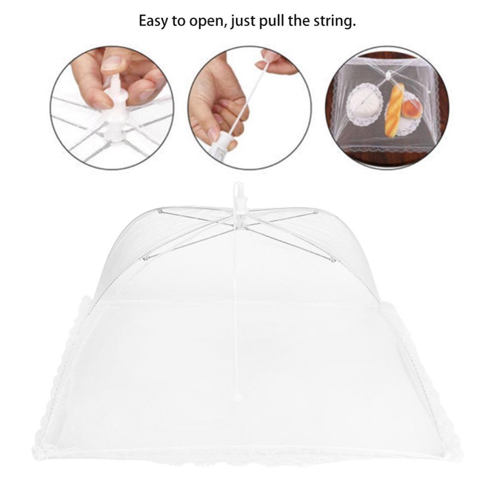 2pcs Foldable Food Umbrella Umbrella-Style Food Tent Kitchen Gadgets Food Cover Picnics
2pcs Foldable Food Umbrella Umbrella-Style Food Tent Kitchen Gadgets Food Cover Picnics