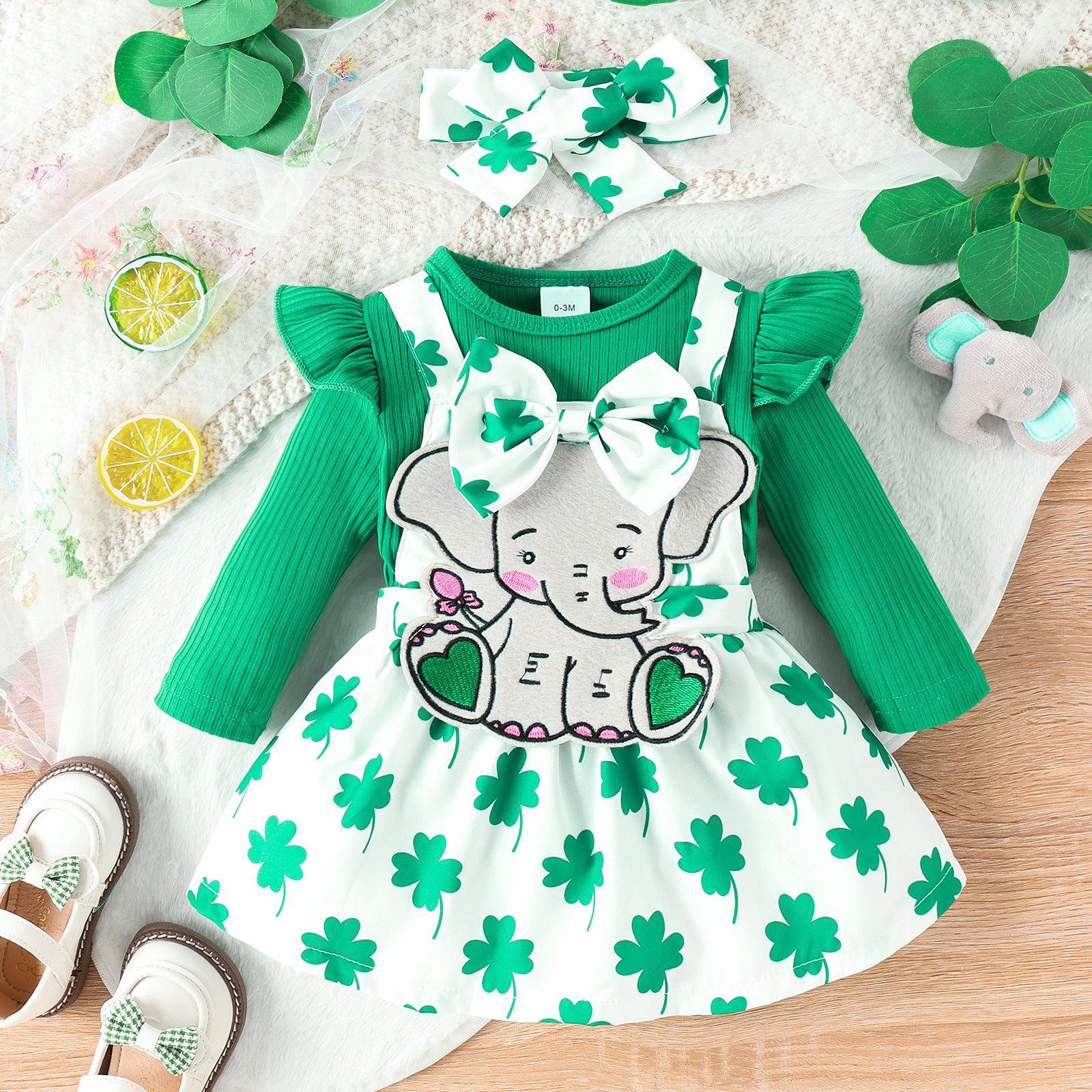 Комплект мультяшного ромпера-платья для девочек 12
Комплект мультяшного ромпера-платья для девочек 12