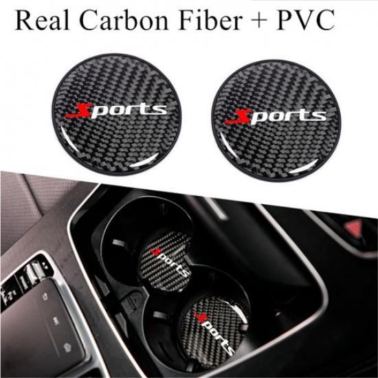 2Pcs Carbon Fiber Car Water Cup Holder Pad Mat Trim Non-slip Sports Accessories
2Pcs Carbon Fiber Car Water Cup Holder Pad Mat Trim Non-slip Sports Accessories