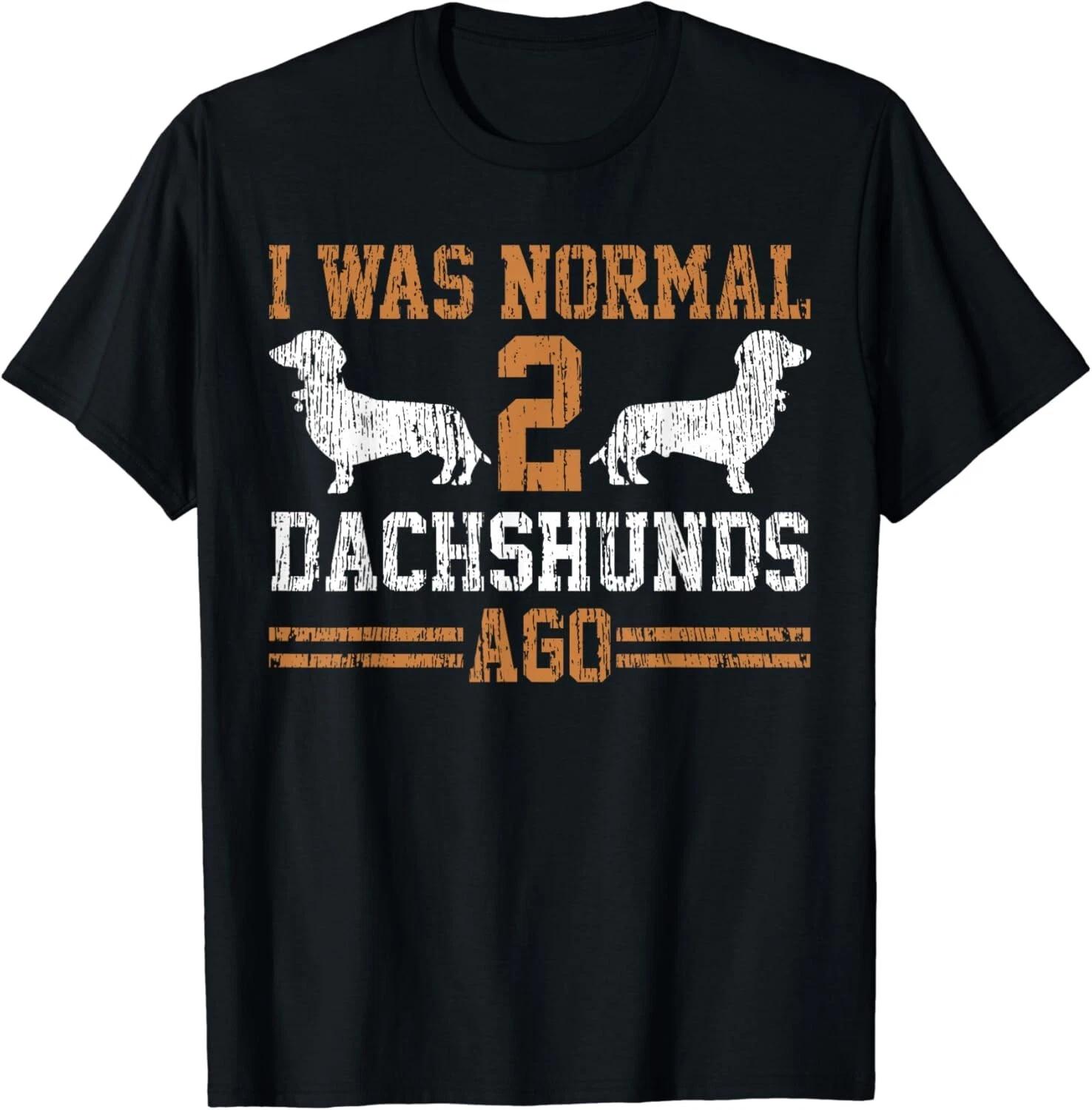 Dachshund Wiener I Was Normal 2 Two Dog Vintage Gift Unisex T-Shirt M
Dachshund Wiener I Was Normal 2 Two Dog Vintage Gift Unisex T-Shirt M