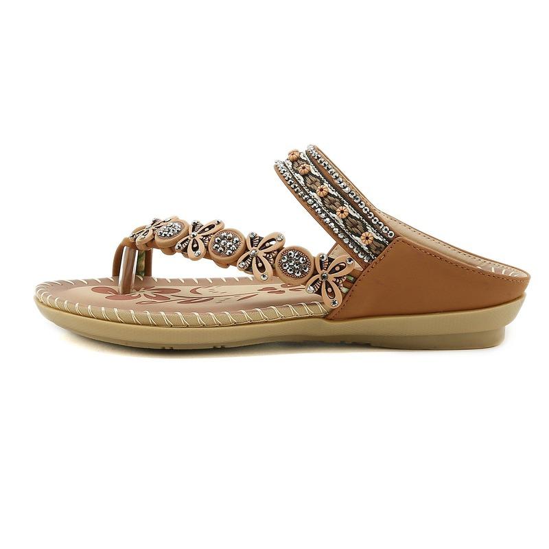 Летние мягкие шлепанцы женские сандалии бохо женские повседневные тапочки туфли на плоской подошве женские дизайнерские модные пляжные туфли 42 коричневый
Летние мягкие шлепанцы женские сандалии бохо женские повседневные тапочки туфли на плоской подошве женские дизайнерские модные пляжные туфли 42 коричневый
