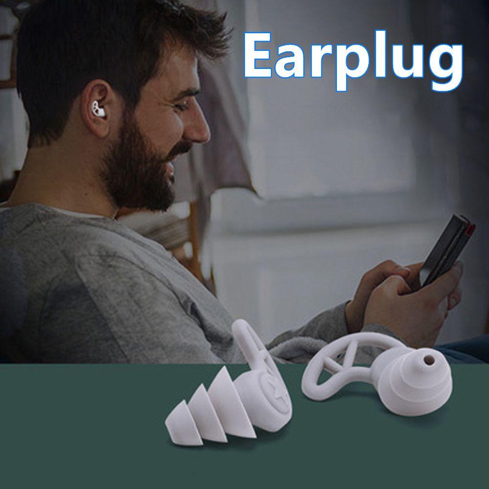 Sleep Aids Enjoy sleep Noise reduction Anti Noise Earplugs Ear Protector Silicone Ear Plugs
Sleep Aids Enjoy sleep Noise reduction Anti Noise Earplugs Ear Protector Silicone Ear Plugs