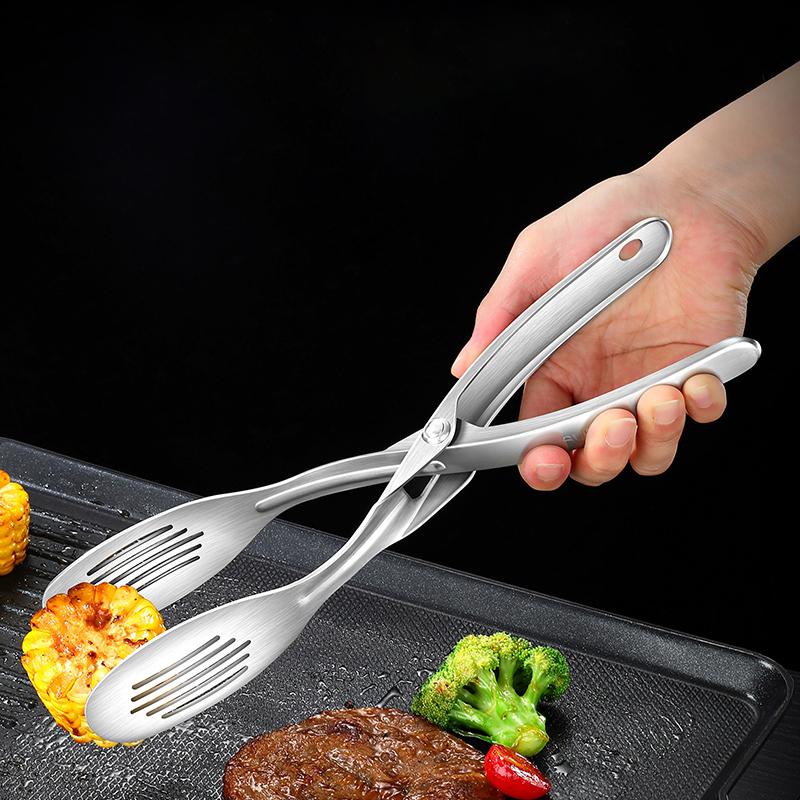 Kitchen Metal Tongs, Heat-Resistant Stainless Steel Cooking Tongs, Perfect For Food, Steak,Bread,Pizza,Salads And BBQ
Kitchen Metal Tongs, Heat-Resistant Stainless Steel Cooking Tongs, Perfect For Food, Steak,Bread,Pizza,Salads And BBQ