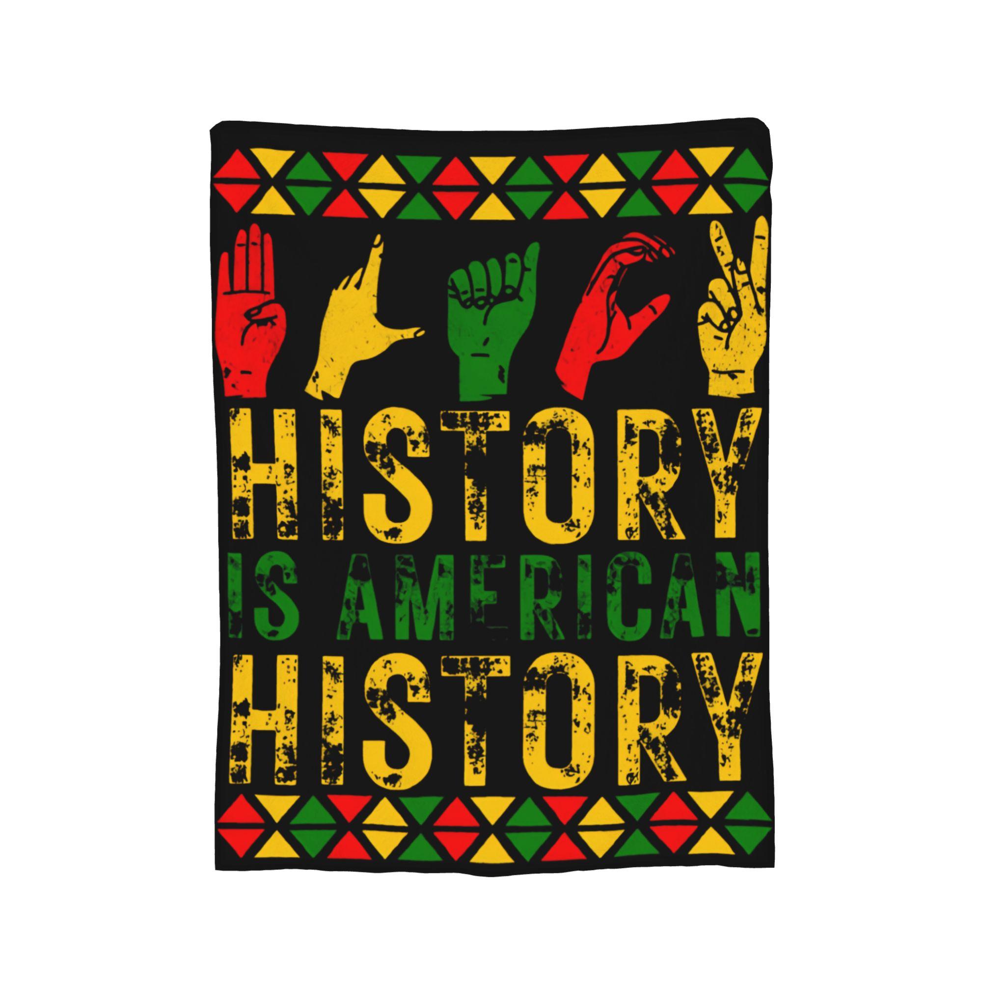 Black History Blanket Flannel Awesome Breathable Throw Blankets for Coverlet All Season 75x90cm
Black History Blanket Flannel Awesome Breathable Throw Blankets for Coverlet All Season 75x90cm