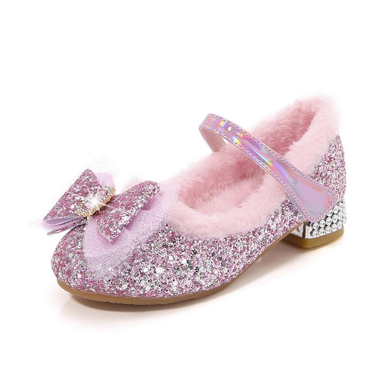 Girls high-heeled shoes, baby girl s crystal shoes, new winter children s plush shoes, fashionable bowknot Elsa princess shoes 23 розовый
Girls high-heeled shoes, baby girl s crystal shoes, new winter children s plush shoes, fashionable bowknot Elsa princess shoes 23 розовый