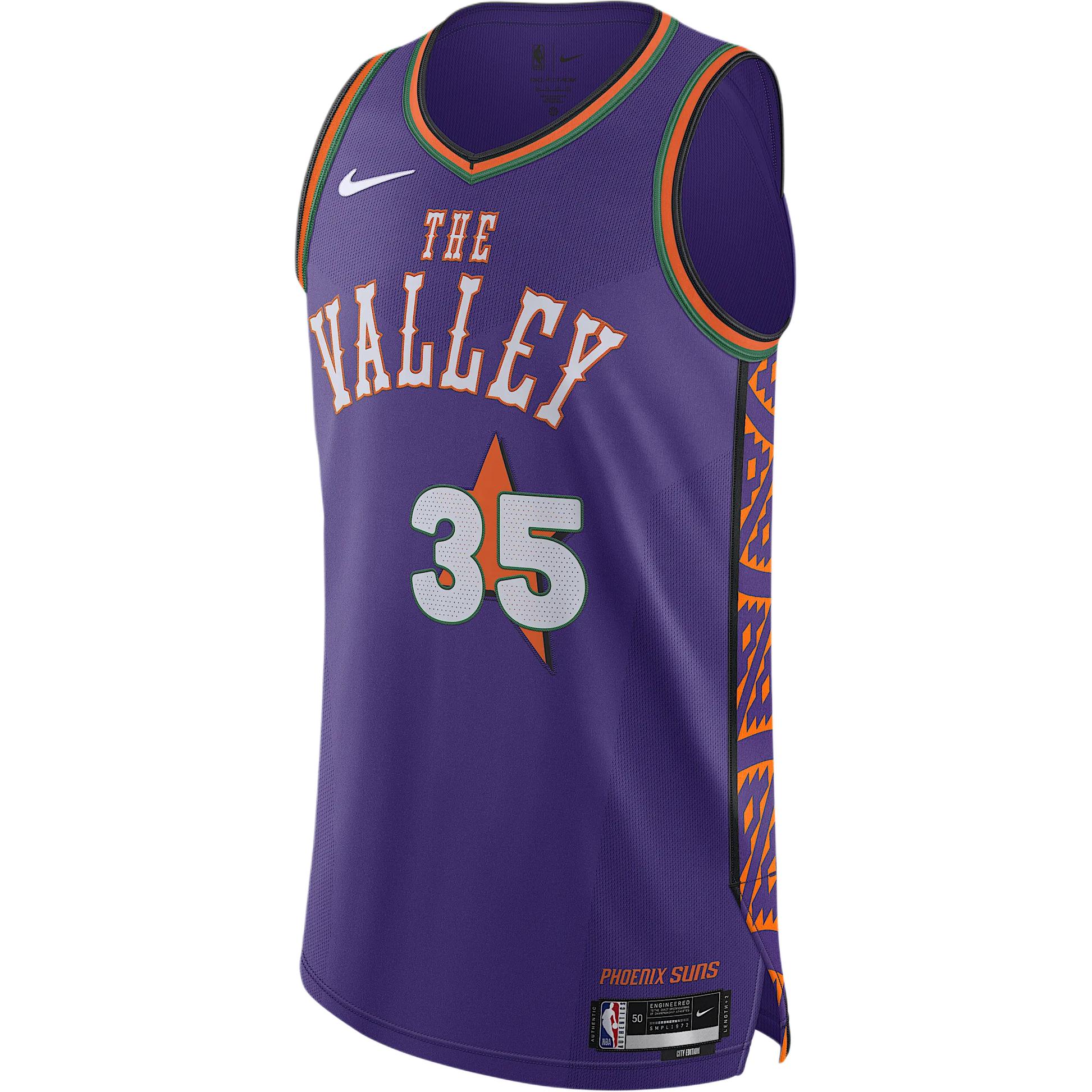 Nike x NBA Phoenix Suns Kevin Durant Dri-Fit ADV 2024/25 City Edition Authentics Swingman Jersey Purple Men Streetwear FQ4479-505 XL
Nike x NBA Phoenix Suns Kevin Durant Dri-Fit ADV 2024/25 City Edition Authentics Swingman Jersey Purple Men Streetwear FQ4479-505 XL