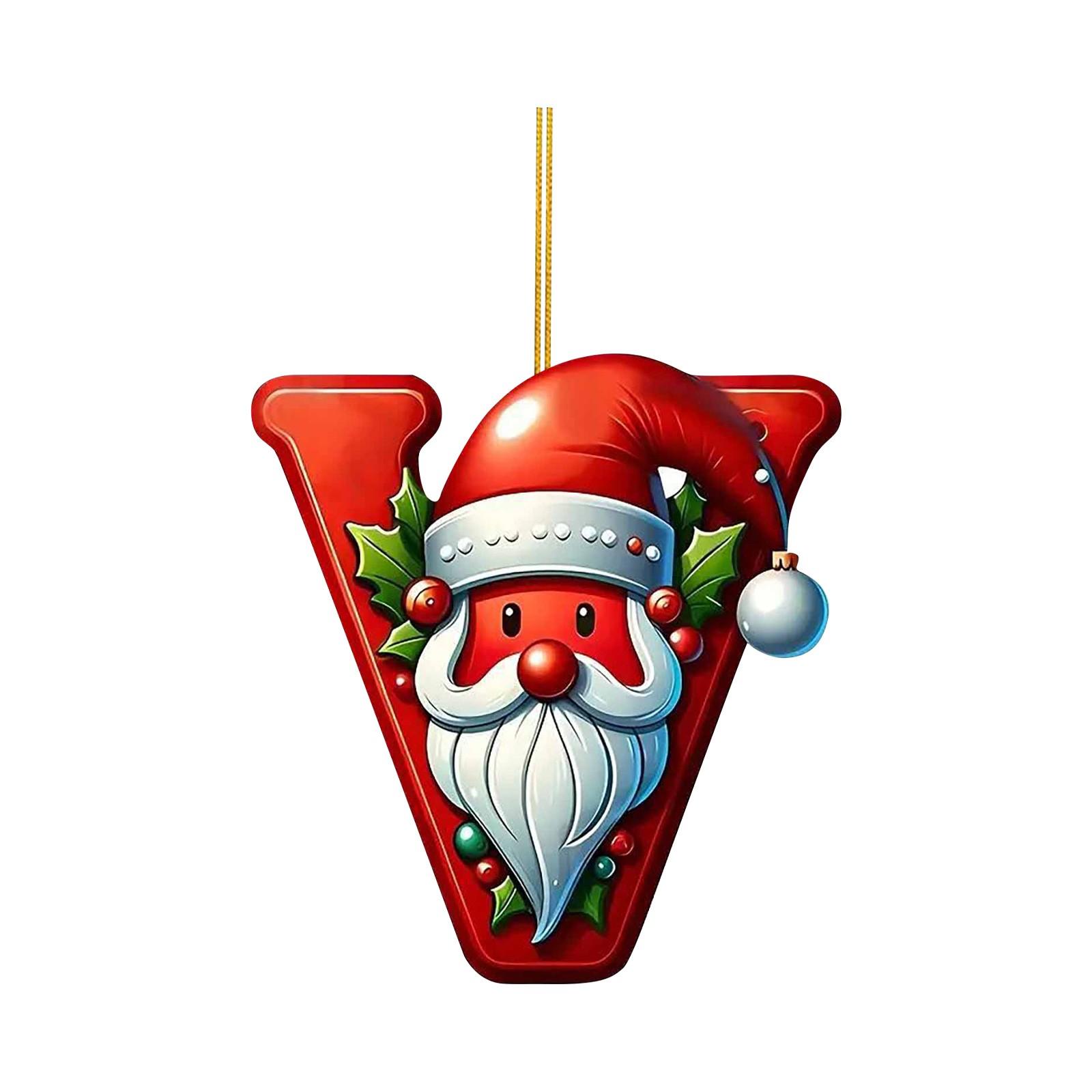 Рождественская елка из 26 букв, подвесное персонализированное украшение в виде рождественской буквы One Size
Рождественская елка из 26 букв, подвесное персонализированное украшение в виде рождественской буквы One Size