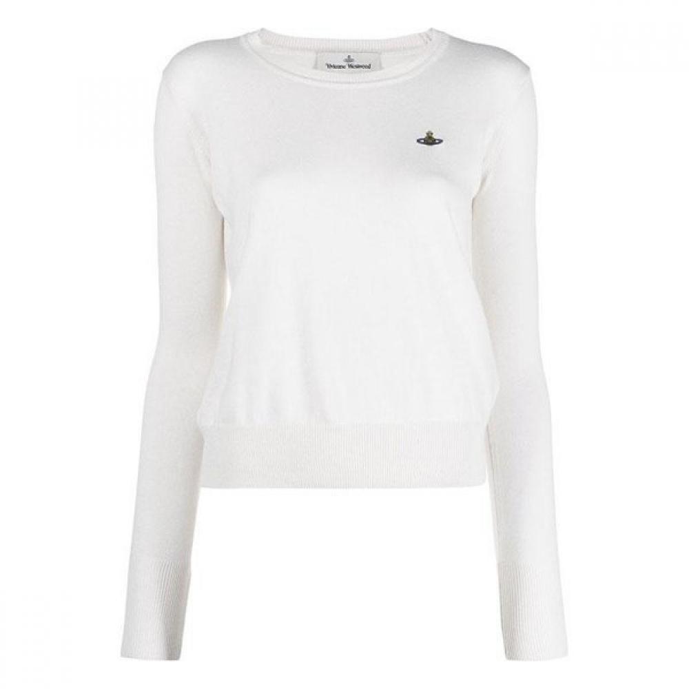 23fw Vivienne WeStwood Women S Logo Round Neck Knit White 1803002S Y0010 A402 Stk L
23fw Vivienne WeStwood Women S Logo Round Neck Knit White 1803002S Y0010 A402 Stk L