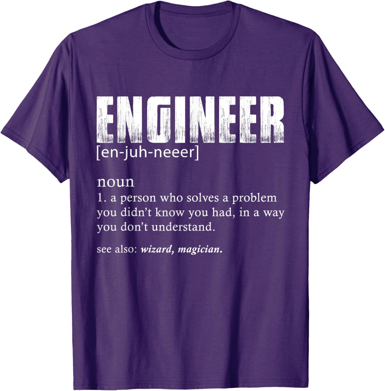 Engineer Definition Funny Noun T Shirt Soft Cotton Graphic Tee for Men Casual Sports 4XL
Engineer Definition Funny Noun T Shirt Soft Cotton Graphic Tee for Men Casual Sports 4XL