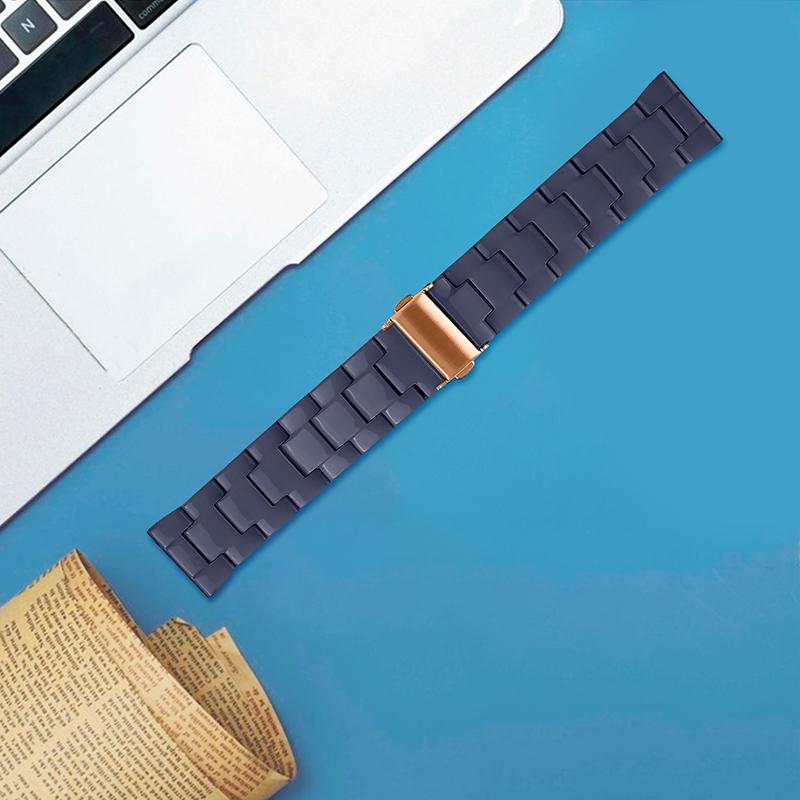 For Fossil Gen5 Carlyle/Gen5 Julianna/Gen5 Garrett/Gen5 Carlyle HR Resin Watch Band Quick Release 22mm Wrist Strap Smart Watch Replacement Part Midnight Blue
For Fossil Gen5 Carlyle/Gen5 Julianna/Gen5 Garrett/Gen5 Carlyle HR Resin Watch Band Quick Release 22mm Wrist Strap Smart Watch Replacement Part Midnight Blue