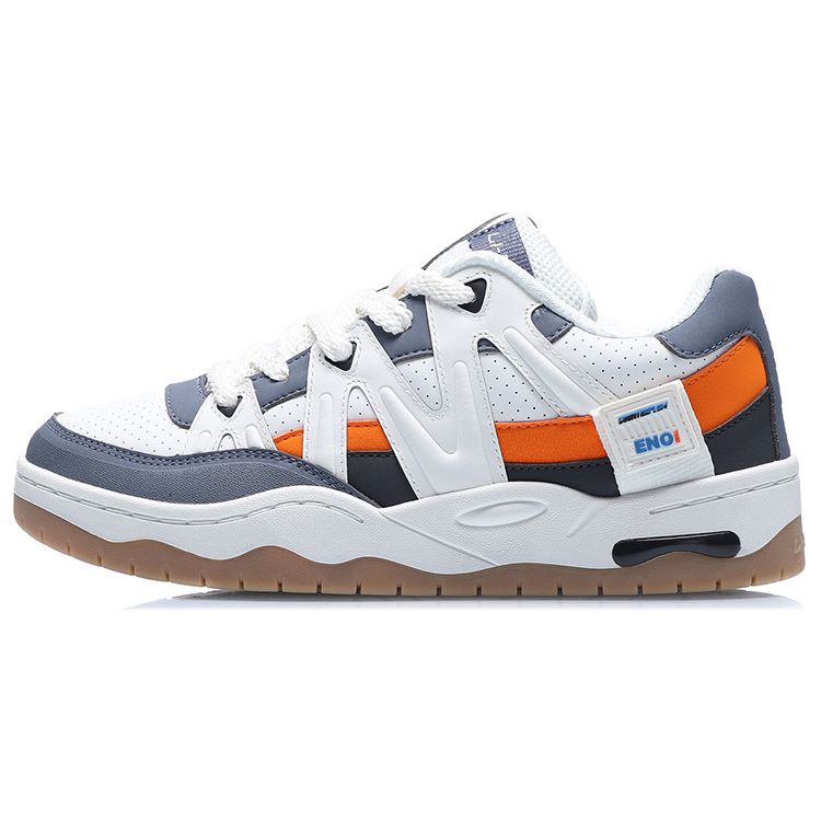 Кроссовки Li-Ning Yufeng из синтетической кожи с теплым нескользящим верхом для скейтбординга, мужские, белые, серые, AGCQ295-2
Кроссовки Li-Ning Yufeng из синтетической кожи с теплым нескользящим верхом для скейтбординга, мужские, белые, серые, AGCQ295-2