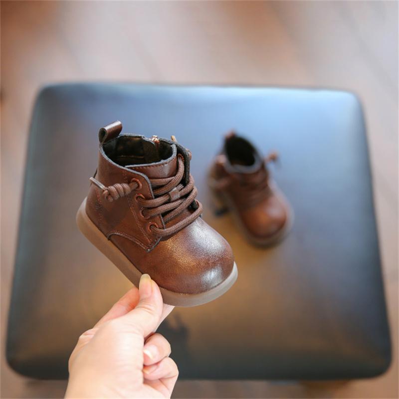 Autumn Baby Boots For Boys Leather Ankle Boots Rubber Sole Zip Side Toddler Kids Boots 15-25 21 коричневий
Autumn Baby Boots For Boys Leather Ankle Boots Rubber Sole Zip Side Toddler Kids Boots 15-25 21 коричневий