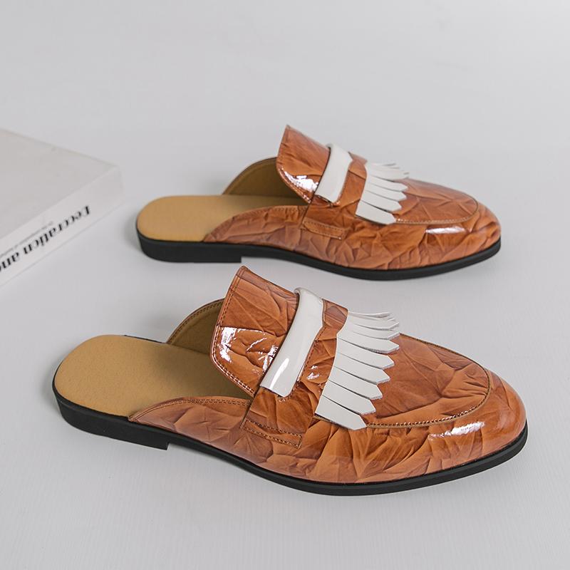 Men s Slippers Mule Sandals Clogs Summer Dress Shoes leopard print Casual Backless Shoes Large Size 46
Men s Slippers Mule Sandals Clogs Summer Dress Shoes leopard print Casual Backless Shoes Large Size 46