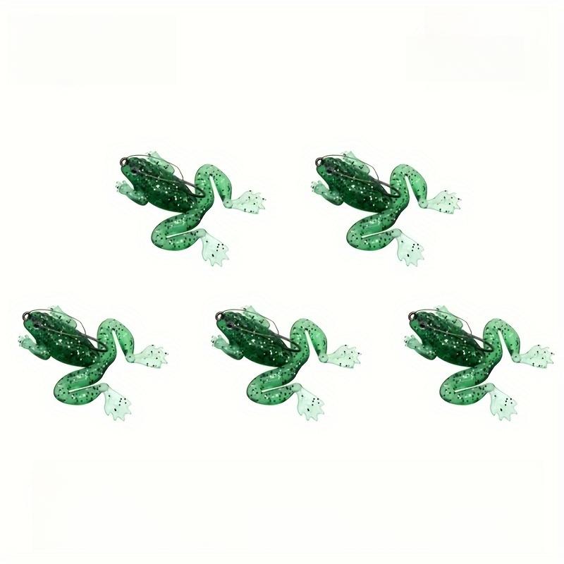 5 шт. Мягкая приманка-лягушка из искусственного силикона, приманка-лягушка для сома, окуня, окуня, щуки, рыболовные снасти 5pcs светло-зеленый
5 шт. Мягкая приманка-лягушка из искусственного силикона, приманка-лягушка для сома, окуня, окуня, щуки, рыболовные снасти 5pcs светло-зеленый