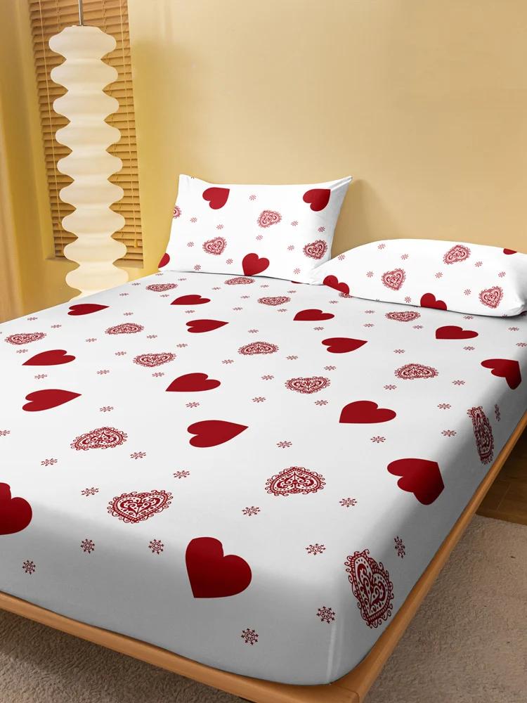 Четыре сезона для мужчин и женщин, простая мода, любовь, принт, шлифованное покрывало для дома, спальни, отеля 50x135cm