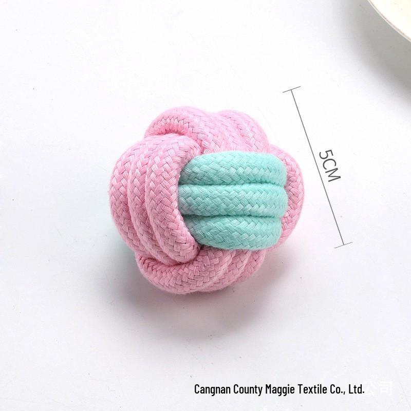 Cross-Border Cotton Rope Pet Toy: Durable Chew-Resistant Cotton Rope Ball for Dogs and Cats
Cross-Border Cotton Rope Pet Toy: Durable Chew-Resistant Cotton Rope Ball for Dogs and Cats