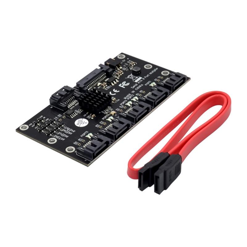 PCIE III 6 Ports Controller Card Slots PCI for press 3.0 Adapter 6Gbps pansion Card for Chia Mining JMB575
PCIE III 6 Ports Controller Card Slots PCI for press 3.0 Adapter 6Gbps pansion Card for Chia Mining JMB575