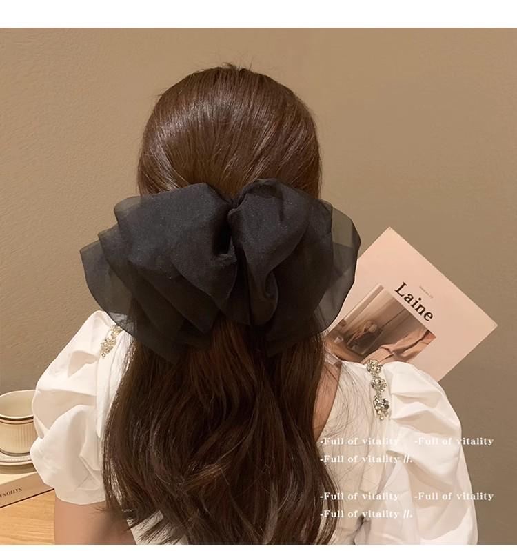 Большая шелковая заколка-бантик: Корейская заколка-цветок для хвостиков и высоких причесок
Большая шелковая заколка-бантик: Корейская заколка-цветок для хвостиков и высоких причесок